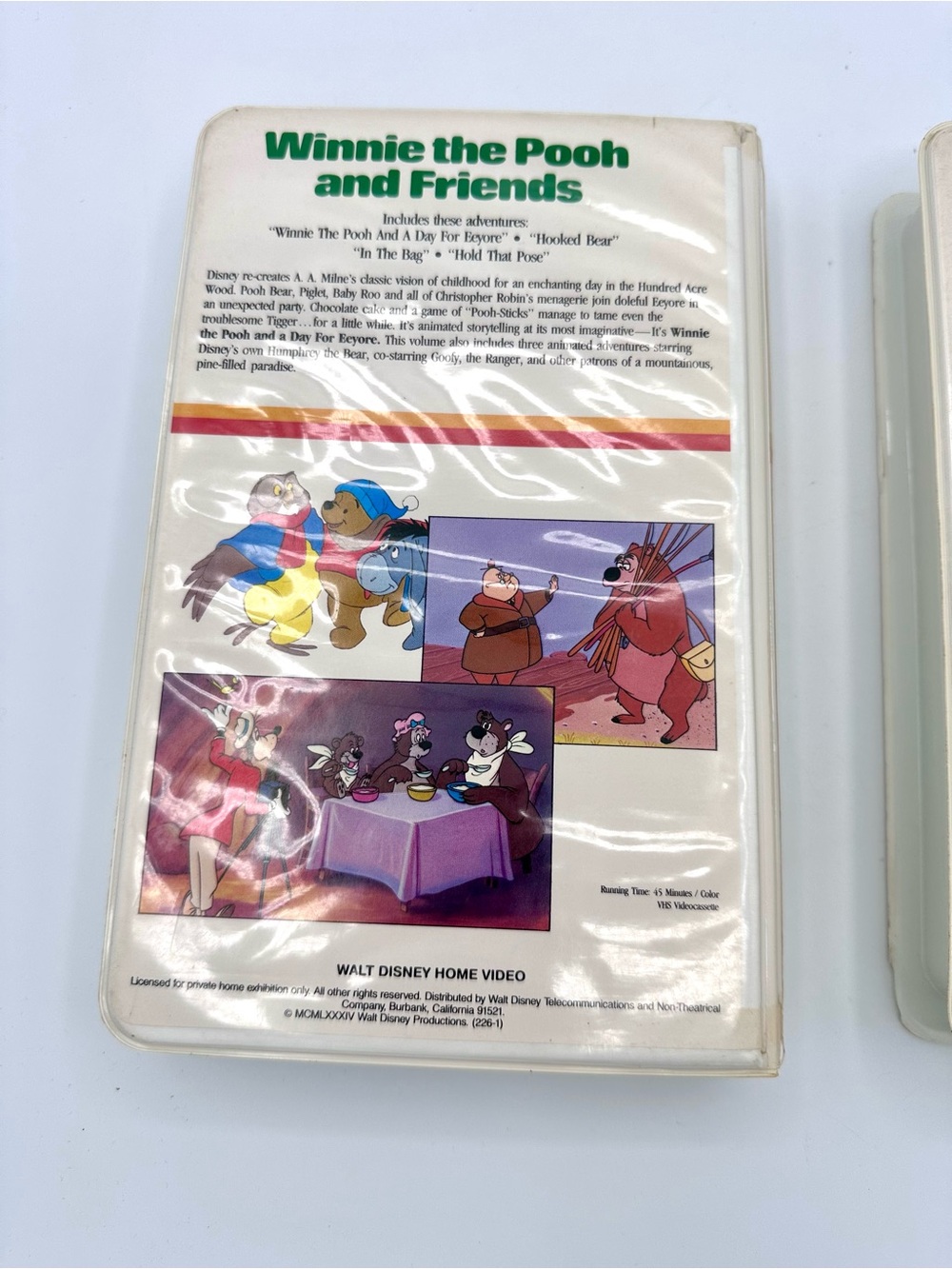 Winnie the Pooh VHS Clamshell Walt Disney - Picture 5 of 11